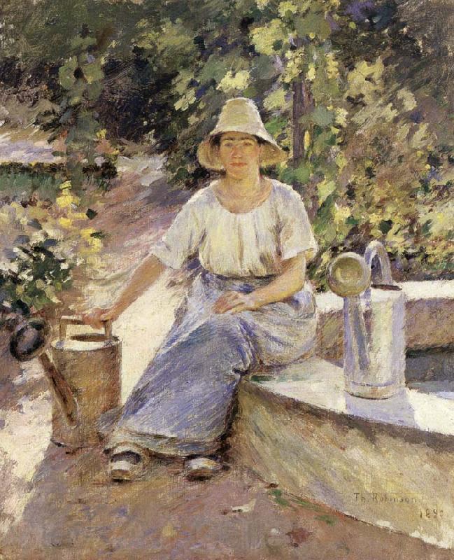 Theodore Robinson The Watering Pots